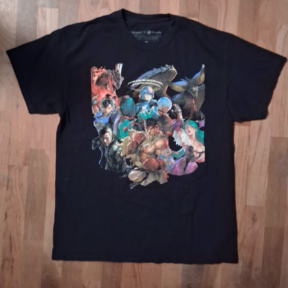 TEPPEN Promo T-Shirt | Capcom x GungHo | TGS 2019 Exclusive | Size Large
